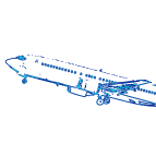 Un dessin d'avion
